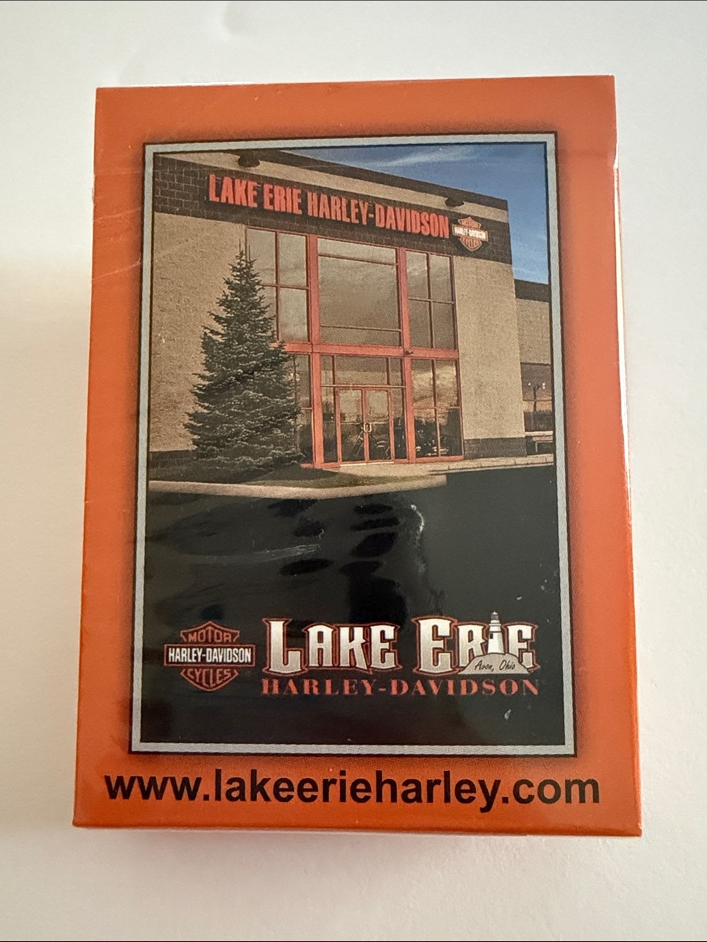 Harley-Davidson Lake Erie H-D Playing Cards